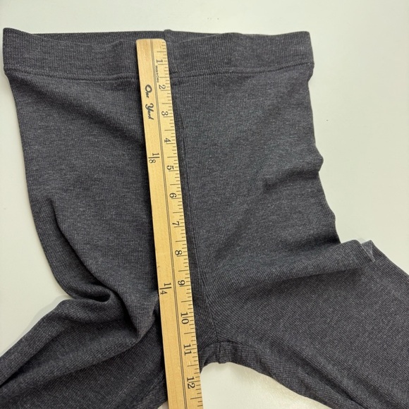 FABLETICS NWT SZ S GREY RESTOREKNIT RIBBED HIGH-WAISTED LEGGINGS CASUAL LOUNGE - Picture 9 of 10
